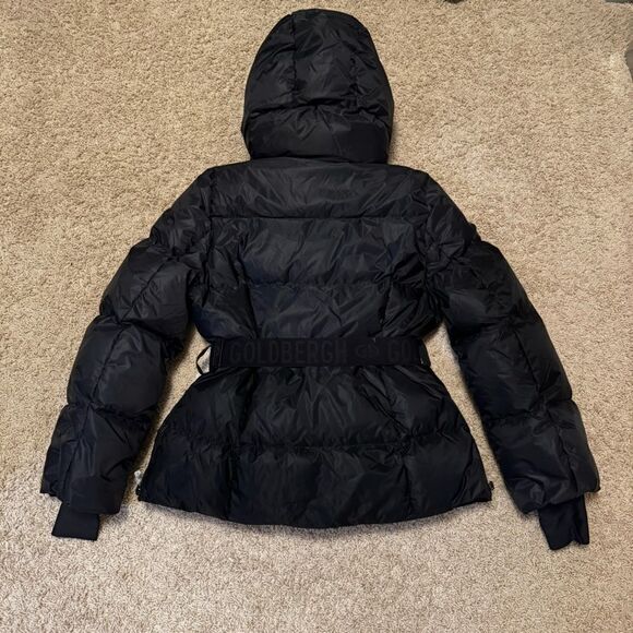 Goldbergh Snowmass Ski Jacket Coat Black NWT US 10 Waterproof Down - Picture 3 of 7